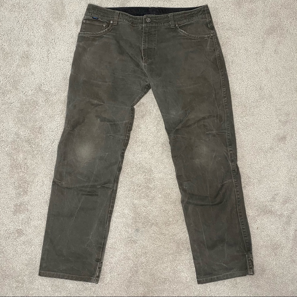 KUHL Men's Ryder RYDR Pants  Khaki Green 38x32